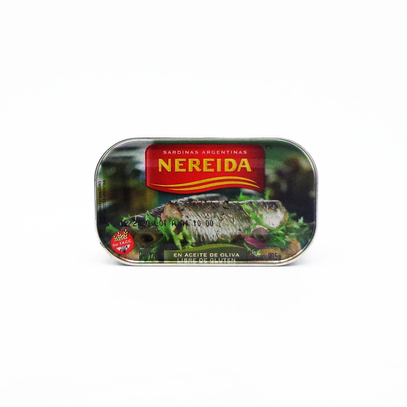 SARDINAS NEREIDA OLIVA 120 G
